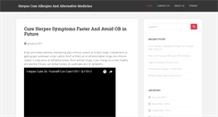 Desktop Screenshot of allergiesandalternativemedicine.com